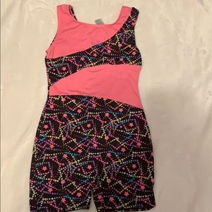 Gymnastics/dance practice leotard